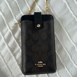 Coach North/South Phone Crossbody